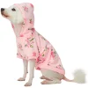 Blueberry Pet Daisy Flower Dog Hooded Sweatshirt -PetPals Group shop 5663328
