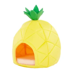 YML Pineapple Pet Bed House, Small, Yellow