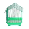 YML A1314MGRN House Top Style Small Parakeet Cage - 13.3" X 10.8" X 17.8" - Green -PetPals Group shop 5672646