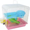 YML H157PK Dwarf Hamster, Mice Cage, With Accessories, Pink -PetPals Group shop 5672710