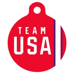 Team USA Logo Dog Tag