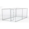 Lucky Dog 10' X 5' X 4' Heavy Duty Steel Outdoor Chain Link Dog Kennel Enclosure -PetPals Group shop 5712986