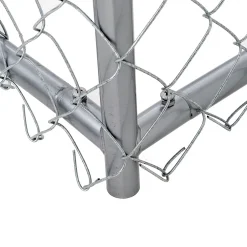 Lucky Dog 5' X 5' X 4' Heavy Duty Outdoor Chain Link Dog Kennel Enclosure 7 Lucky Dog 5' X 5' X 4' Heavy Duty Outdoor Chain Link Dog Kennel Enclosure -PetPals Group shop 5713124 ALT
