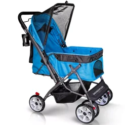 WonderFold P-Series Pet Stroller With Reversible Handle -PetPals Group shop 5736186 ALT2