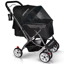 WonderFold P-Series Pet Stroller With Reversible Handle