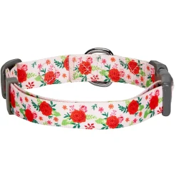 Blueberry Pet Garden Floral Dog Collar -PetPals Group shop 5810838 ALT4