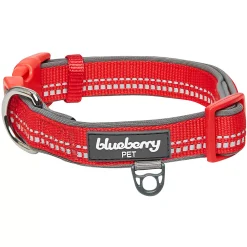 Blueberry Pet 3M Reflective Pastel Padded Dog Collar -PetPals Group shop 5810847 ALT2