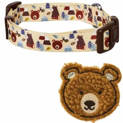 Blueberry Pet Funny Bear Dog Collar -PetPals Group shop 5811084 ALT2
