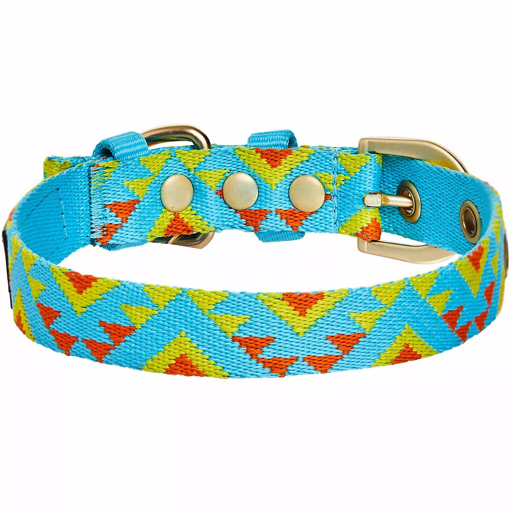 Blueberry Pet Southwestern Geometric Triangles Dog Collar 5 Blueberry Pet Southwestern Geometric Triangles Dog Collar - Image 3