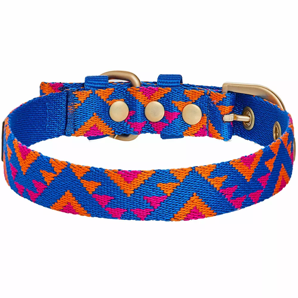 Blueberry Pet Southwestern Geometric Triangles Dog Collar 7 Blueberry Pet Southwestern Geometric Triangles Dog Collar - Image 5