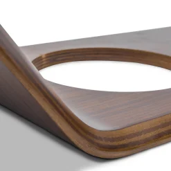 K1 Pet Design K1 Capcap Pet Food Table, Walnut -PetPals Group shop 5849473 ALT3