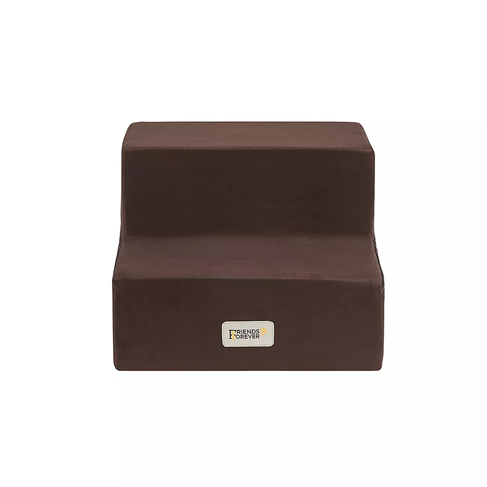 Friends Forever Milo 2-Step Pet Stairs With Removable Cover 4 Friends Forever Milo 2-Step Pet Stairs With Removable Cover - Image 2