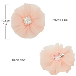 Blueberry Pet Flower & Green Teardrop Charm Dog Collar Accessory Set -PetPals Group shop 5868996 ALT4