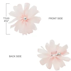 Blueberry Pet Flower & Pink Teardrop Charm Dog Collar Accessory Set -PetPals Group shop 5868999 ALT4