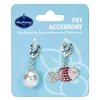 Blueberry Pet Pearl & Fish Charm 2-piece Cat Collar Accessory Set -PetPals Group shop 5869000