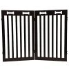 Arf Pets Free Standing Wood Retractable Dog Gate With Walk Through House Door For Pet And Baby 1 Arf Pets Free Standing Wood Retractable Dog Gate With Walk Through House Door For Pet And Baby -PetPals Group shop 5890319