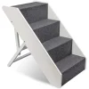 Arf Pets Wood Dog Stairs, High Beds Ramp Adjustment Wide Pet Steps, For Cat And Dogs -PetPals Group shop 5890368
