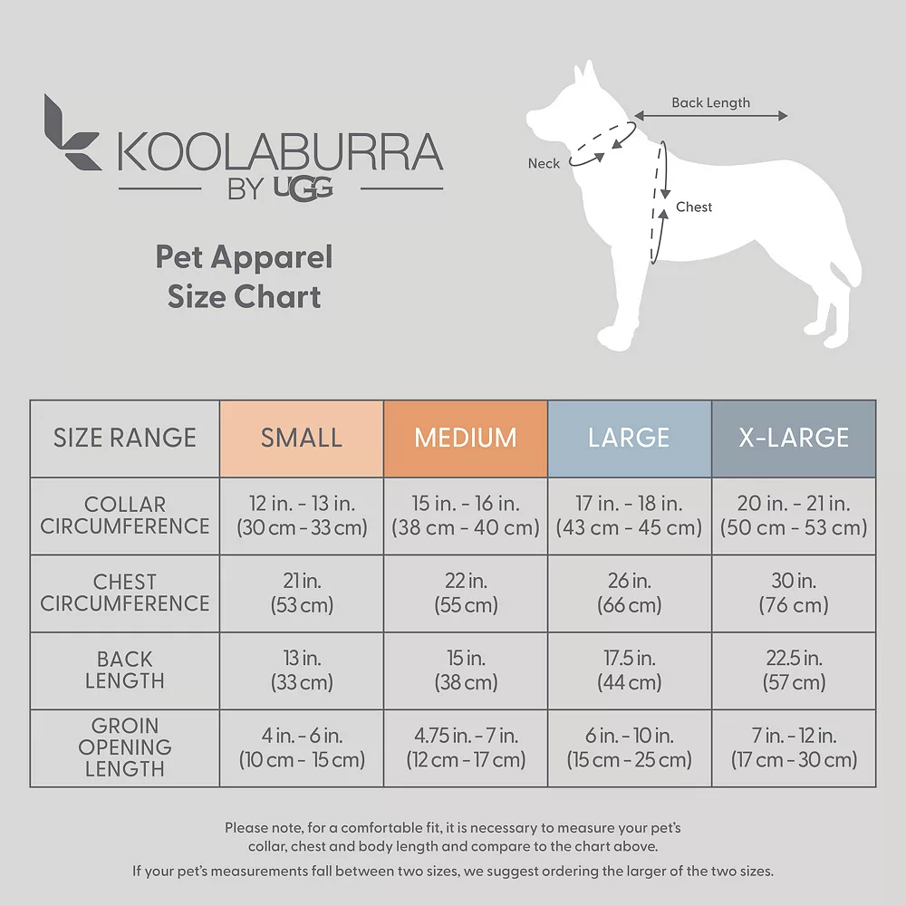 Koolaburra By UGG Glen Pet Raincoat 8 Koolaburra By UGG Glen Pet Raincoat - Image 6