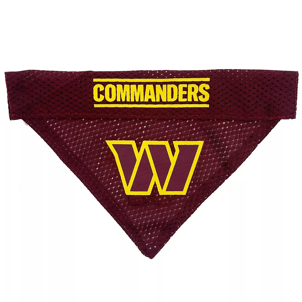 Washington Commanders Reversible Pet Bandana 4 Washington Commanders Reversible Pet Bandana - Image 2