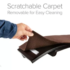 Arf Pets Cat Perch Wall-Mounted Wooden Shelf Tree Tower For Climbing Holds Cats Up To 44 Lb -PetPals Group shop 5959365 ALT2