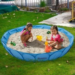 Alvantor 63-in. Pet Swimming Pool With Cover -PetPals Group shop 5971040 ALT92