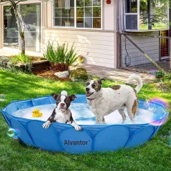 Alvantor 63-in. Pet Swimming Pool With Cover -PetPals Group shop 5971040 ALT93