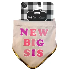 Woof New Big Sibling Bandana For Pets -PetPals Group shop 5971770 ALT2