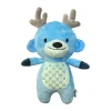 Woof Blue Reindeer Plush Dog Toy -PetPals Group shop 5975487