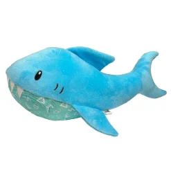 Woof Shark Oxford Plush Dog Toy