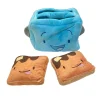 Woof Toaster Plush Burrow 3-piece Dog Toy -PetPals Group shop 5975492