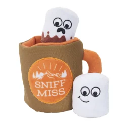 BARK Ruffin' It Mug Dog Toy