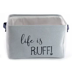 Precious Tails 3-Piece Quote Print Dog Storage Bins Set -PetPals Group shop 5984965 ALT2