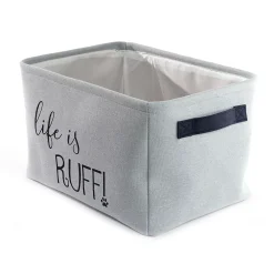 Precious Tails 3-Piece Quote Print Dog Storage Bins Set -PetPals Group shop 5984965 ALT3