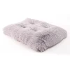 Precious Tails Plush Eyelash Faux Fur Pet Mat -PetPals Group shop 5984972 Gray
