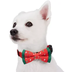 Blueberry Pet Pack Of 2 Christmas Handmade Bow Tie Set For Dog Collar -PetPals Group shop 5985977 ALT
