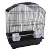 YML 5804 3/8" Bar Spacing ShellTop Small Bird Cage - 18"x14" In Black -PetPals Group shop 5987379