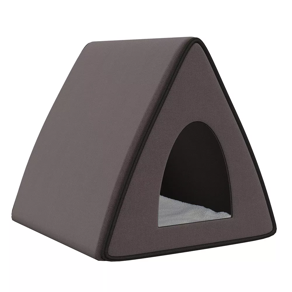 PawHut Heated Cat House A Frame Pet Shelter With Zippered Water Resistant Roof For Indoor And Outdoor 3 PawHut Heated Cat House A Frame Pet Shelter With Zippered Water Resistant Roof For Indoor And Outdoor