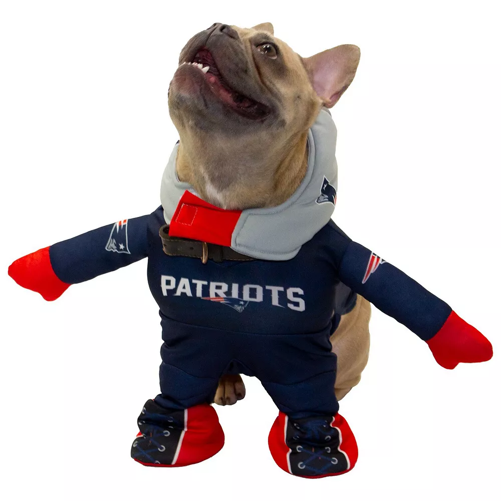 New England Patriots Running Dog Costume 3 New England Patriots Running Dog Costume