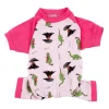 Leveret Dog Cotton Pajama Dinosaur Pink 2 Leveret Dog Cotton Pajama Dinosaur Pink -PetPals Group shop 6034481