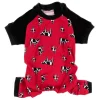 Leveret Dog Cotton Pajama Cow Red -PetPals Group shop 6034866