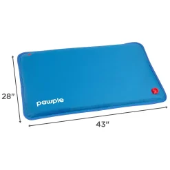 Pawple Dog Cooling Mat, Dog Mat For Travel, Foam Base Cooling Pad For Pet Bed -PetPals Group shop 6035039 ALT