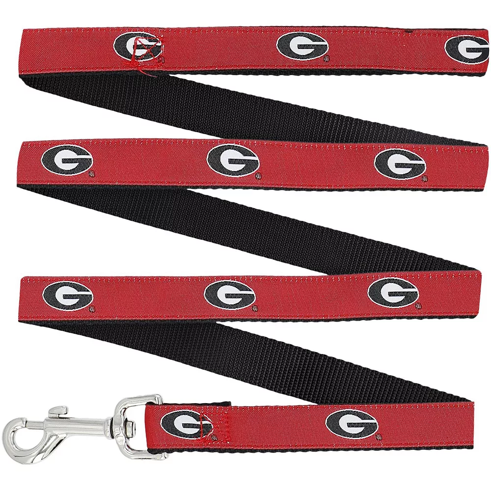 Georgia Bulldogs 4' Narrow Dog Leash 3 Georgia Bulldogs 4' Narrow Dog Leash