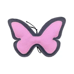JoJo Modern Pets Eco-friendly Butterfly Canvas And Jute Dog Toy
