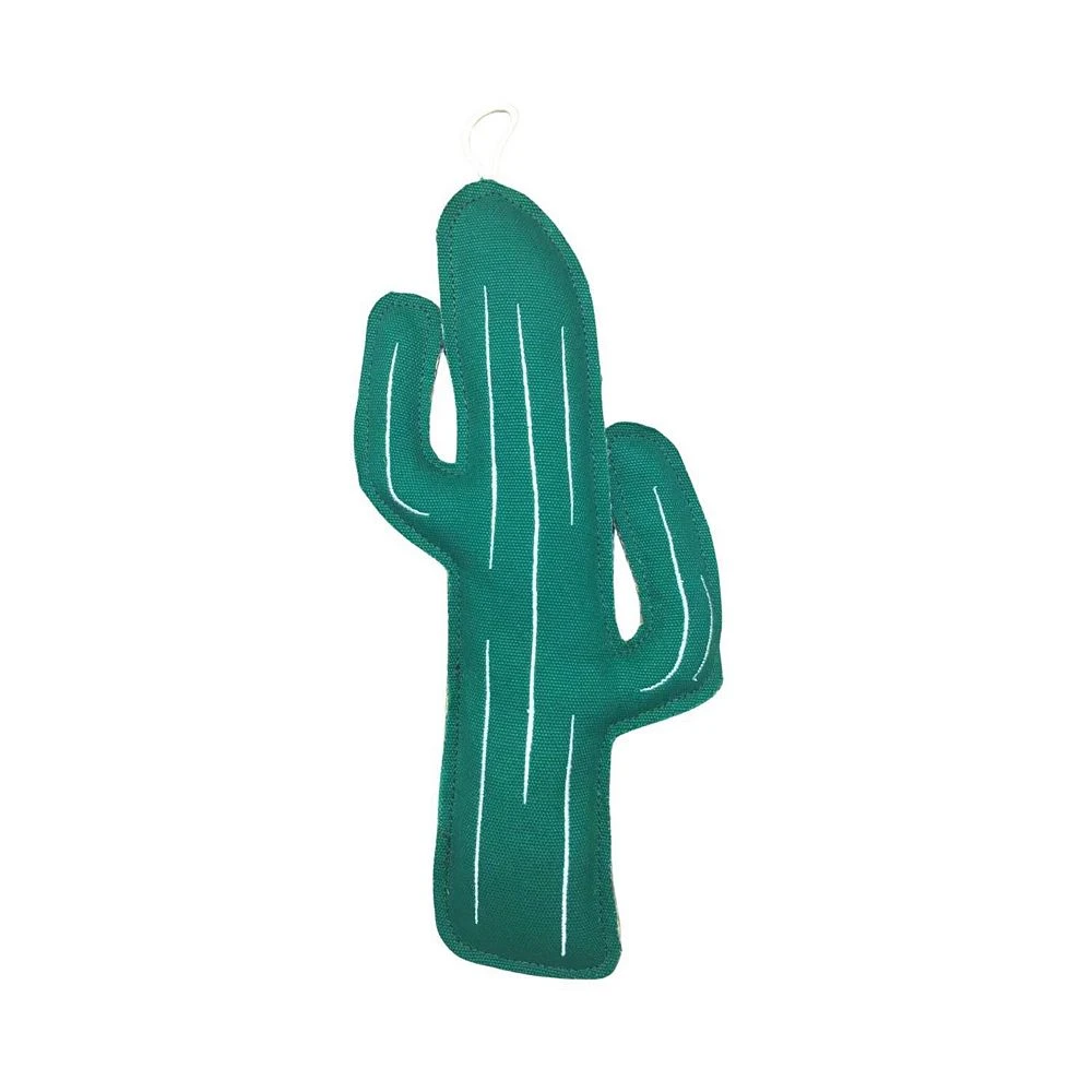 JoJo Modern Pets Eco-friendly Cactus Canvas And Jute Dog Toy 3 JoJo Modern Pets Eco-friendly Cactus Canvas And Jute Dog Toy