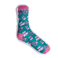 JoJo Modern Pets Squeaking Squirrel Comfort Plush Sock Dog Toy