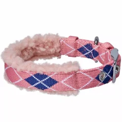 Blueberry Pet Soft & Comfy Sherpa Fleece Padded Dog Collar In Scottish Argyle 9 Blueberry Pet Soft & Comfy Sherpa Fleece Padded Dog Collar In Scottish Argyle -PetPals Group shop 6116903 ALT3