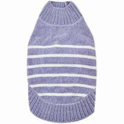 Blueberry Pet Cozy & Soft Chenille Classy Striped Dog Sweater -PetPals Group shop 6119168 ALT4