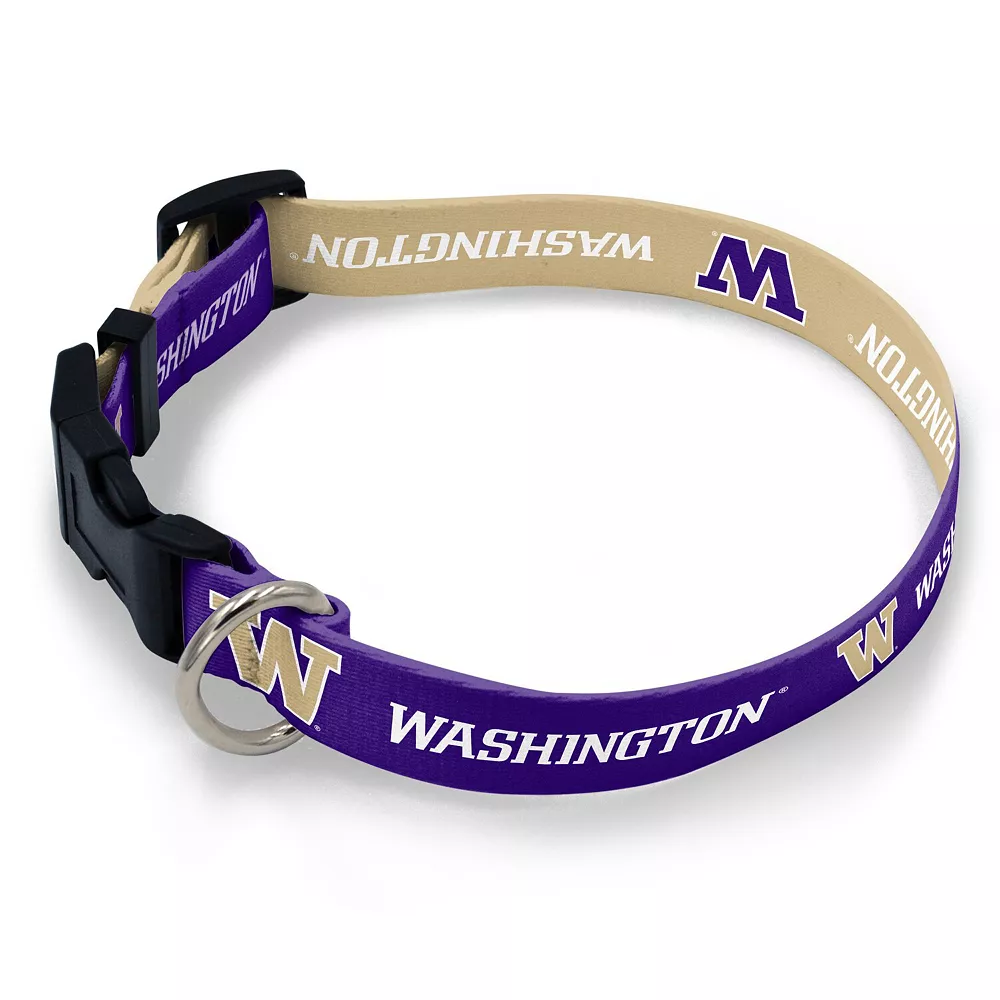 WinCraft Washington Huskies Medium Adjustable Pet Collar 3 WinCraft Washington Huskies Medium Adjustable Pet Collar