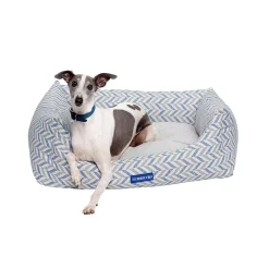 JoJo Modern Pets Waikiki Eco-Fabric Bolster Dog Bed -PetPals Group shop 6140887 ALT2