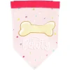 Blue Panda Pink Dog Birthday Bandana, Let's Pawty 2 Blue Panda Pink Dog Birthday Bandana, Let's Pawty -PetPals Group shop 6147025